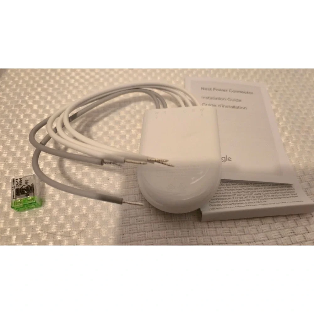 Google Nest Power Connector C-Wire Substitute GA02493-US White GVNZ4